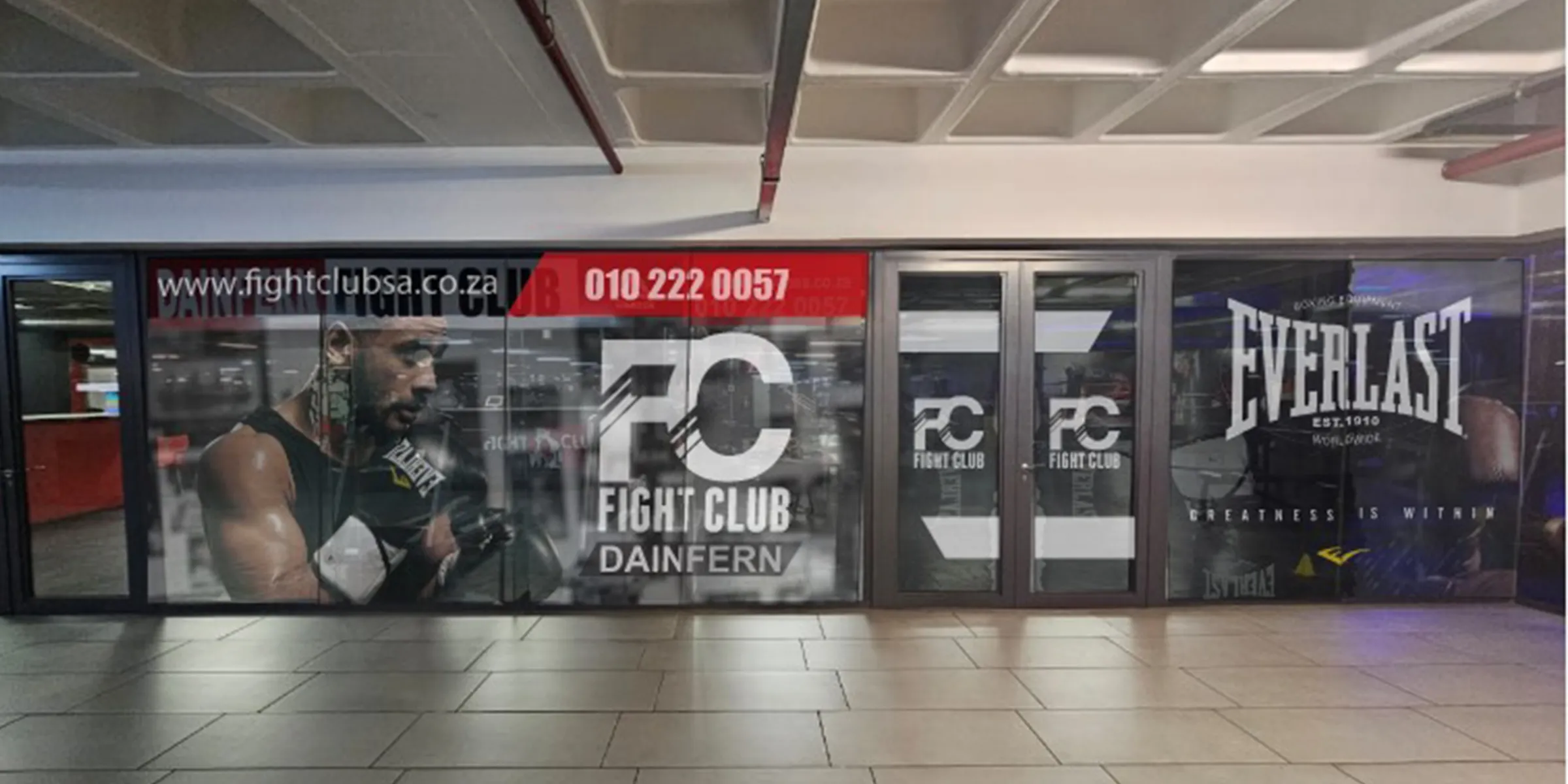 Fight Club Gym Branding 1